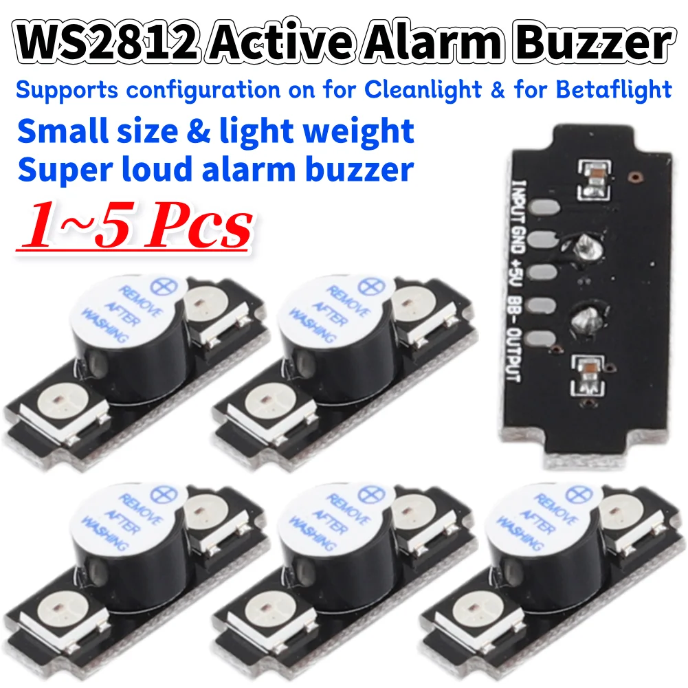 WS2812 Active Alarm Buzzer Col - Drone Beacon Light review and price